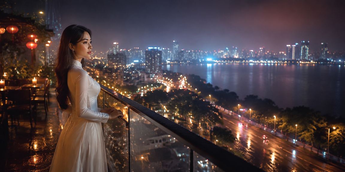 Người dùng Hà Nội trải nghiệm casino và cá cược trực tuyến trong trang phục áo dài truyền thống